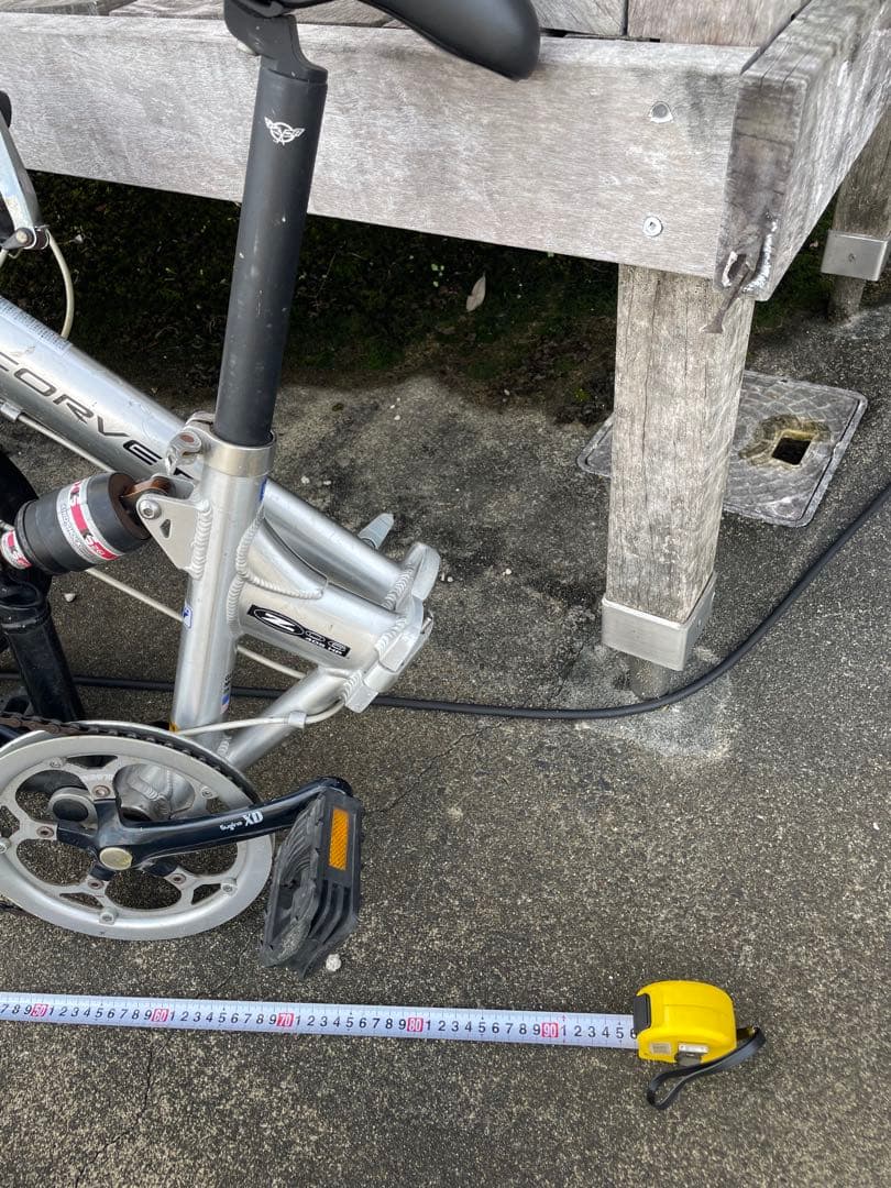 GM 20インチ　折り畳み自転車　2台セット　シルバー