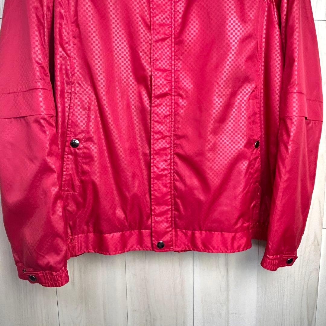 【メンズ】ブラック＆ホワイト 薄手ジャケットLLサイズ　ブルゾン