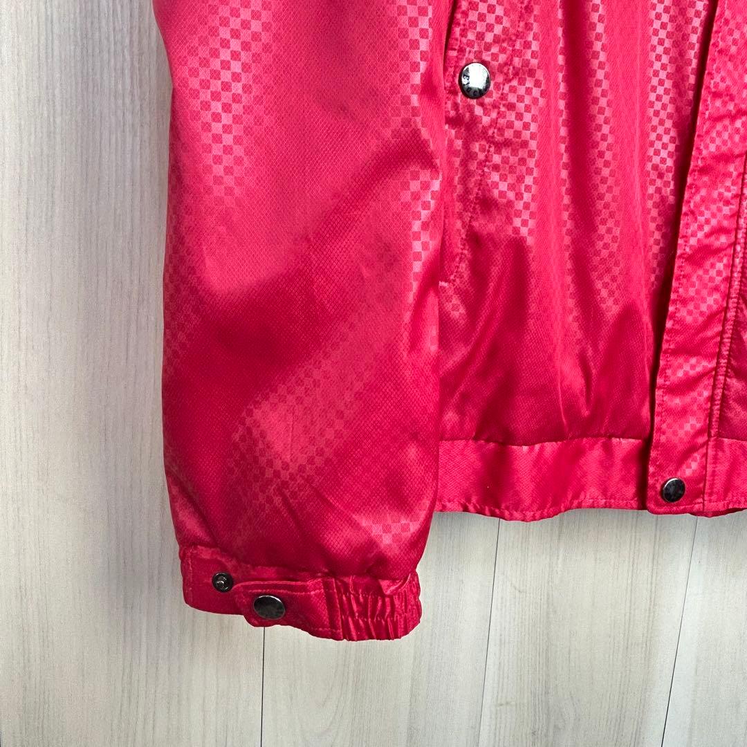 【メンズ】ブラック＆ホワイト 薄手ジャケットLLサイズ　ブルゾン