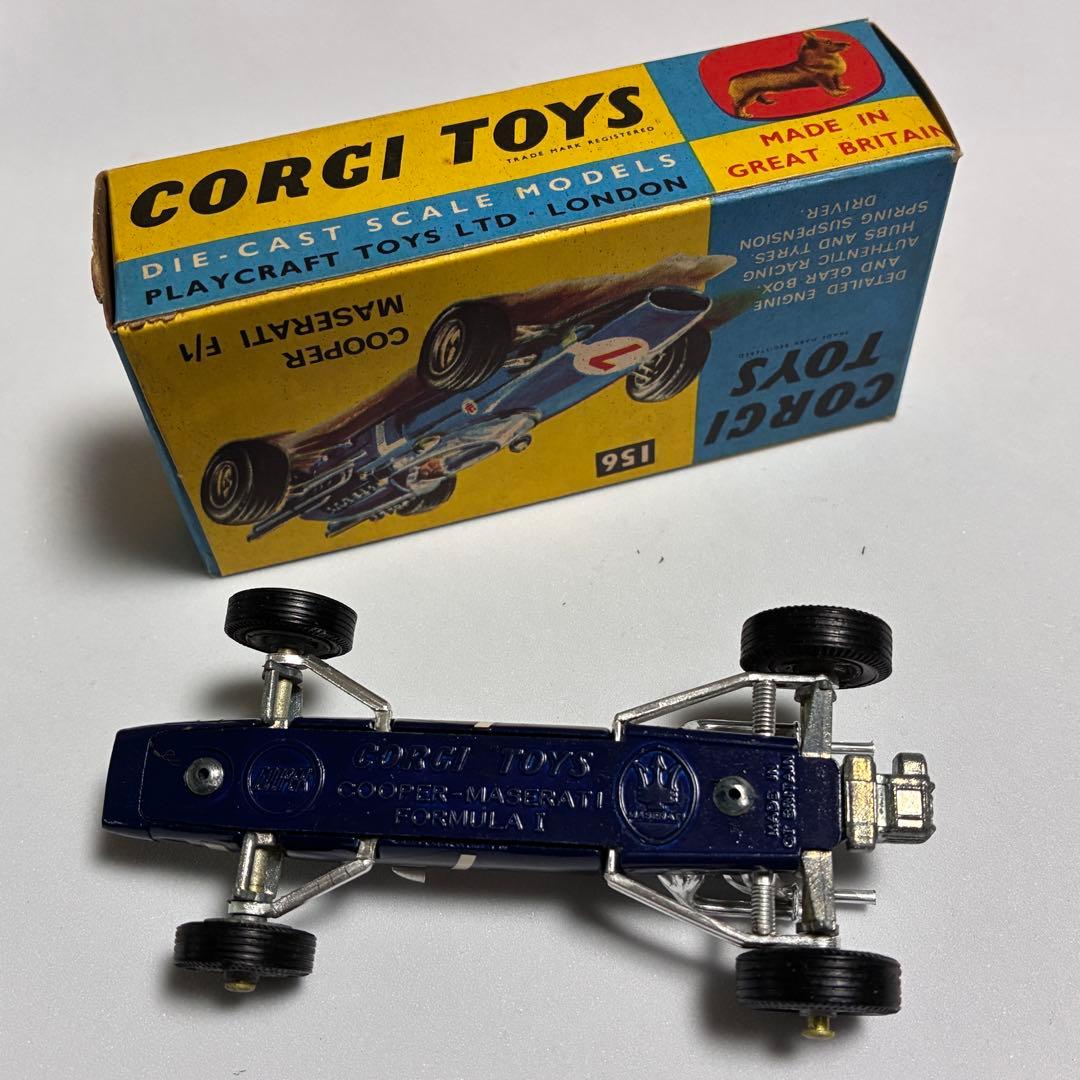 【希少】CORGI TOYSロータス・クライマックス＆クーパー・マセラッテイF1