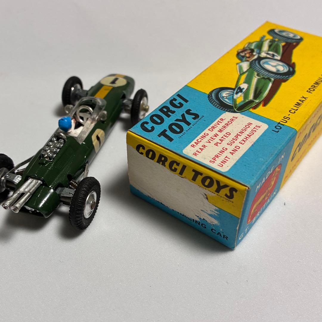 【希少】CORGI TOYSロータス・クライマックス＆クーパー・マセラッテイF1