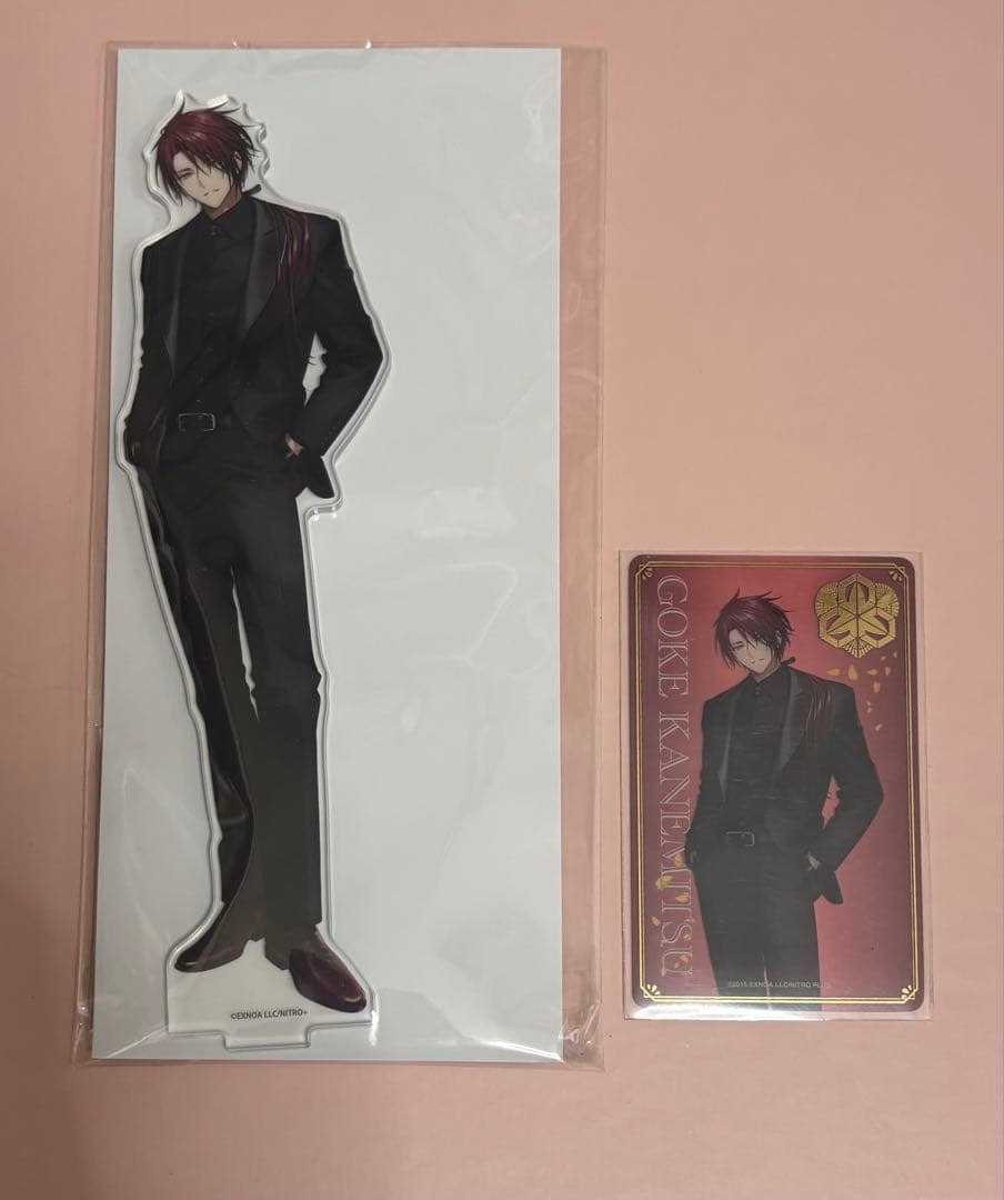 刀剣乱舞 後家兼光 大本丸博 祝装 アクリルスタンド クリアカード