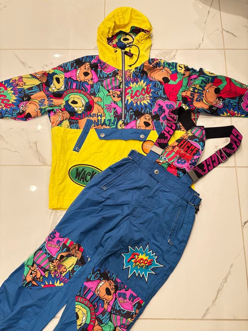 フィッチェFicce sports スノーウェアケンケンカラフルアウター