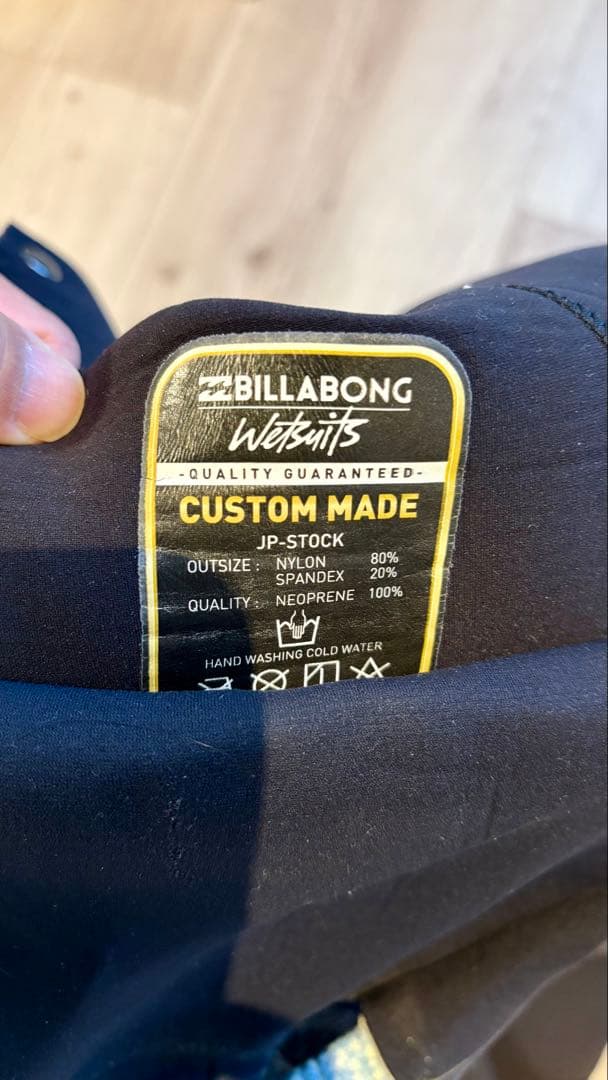 Billabong ビラボン 5mmフル ウェットスーツ メンズ ML相当