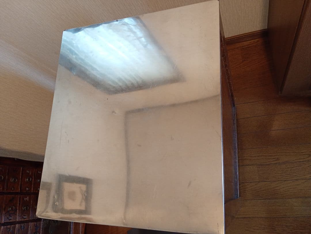 【値下げ中】昭和レトロ　 木製ダブルドア冷蔵庫・保冷庫