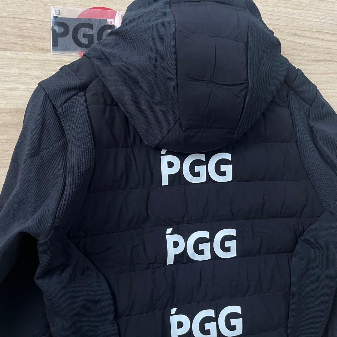 新品★84,700円 PGG パーリーゲイツ 中綿セットアップ 黒系ネイビーＳM