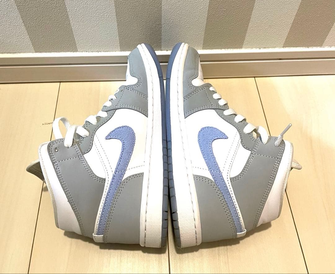 エアージョーダン1⭐︎ウルフグレー⭐︎23.0⭐︎AJ1⭐︎鑑定書付