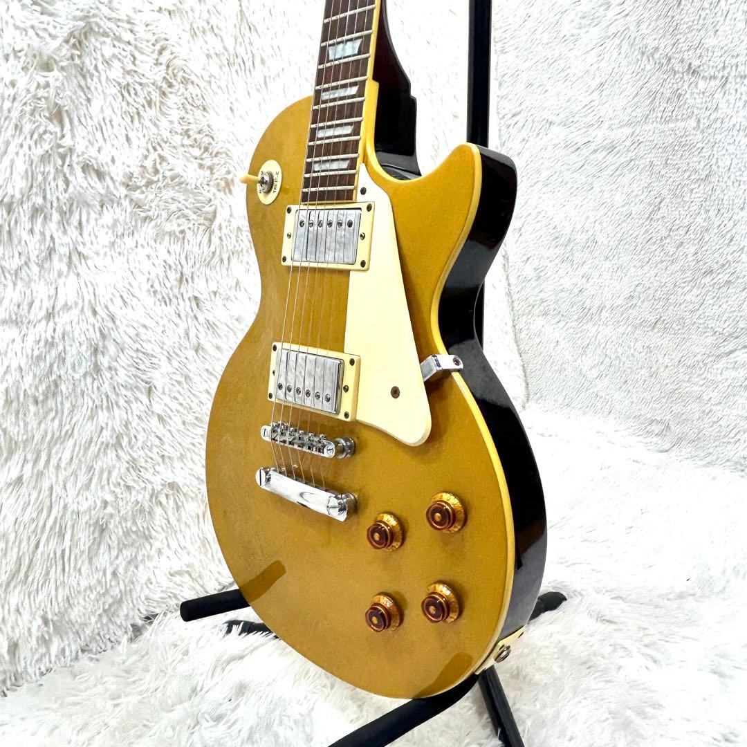 ギター Epiphone LesPaul Gold B'zTak Matsumoto