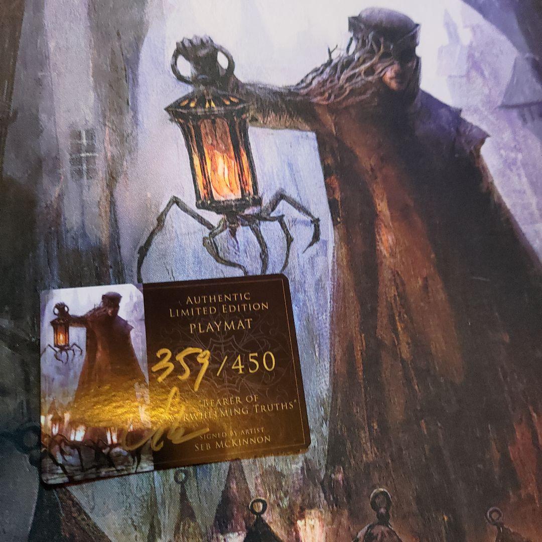 【希少】果敢な捜索者 Seb McKinnon サイン入り プレイマット mtg
