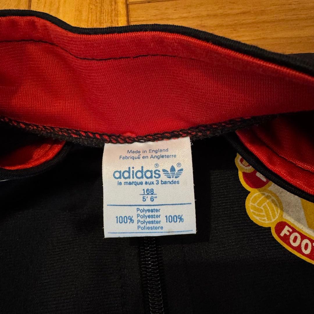 80sマンチェスターユナイテッドイングランド製トラックジャケットジャージ