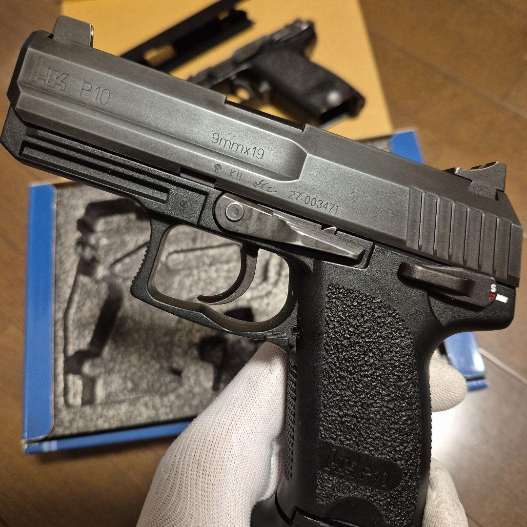 KSC HK P10 HW ガスブローバック スチール風個人カスタム　おまけあり