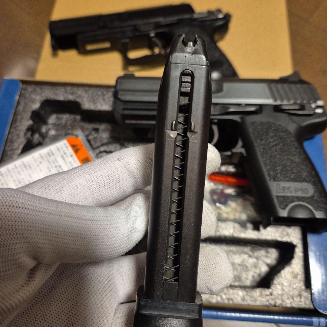 KSC HK P10 HW ガスブローバック スチール風個人カスタム　おまけあり