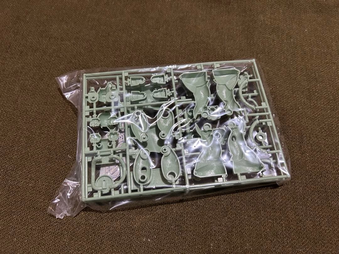 【1/144】バンダイ 量産型ザク 【説明書2枚】未使用品 旧キット 当時物