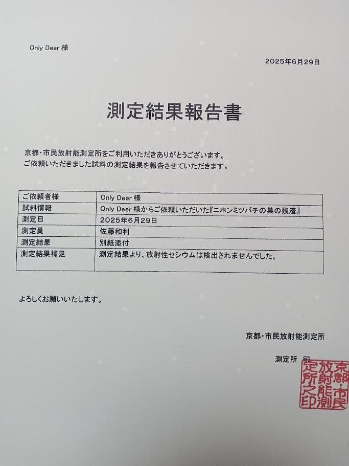 ねお　希少　「二ホンミツバチの盛り上げ巣ハチミツ」　６００ｇ