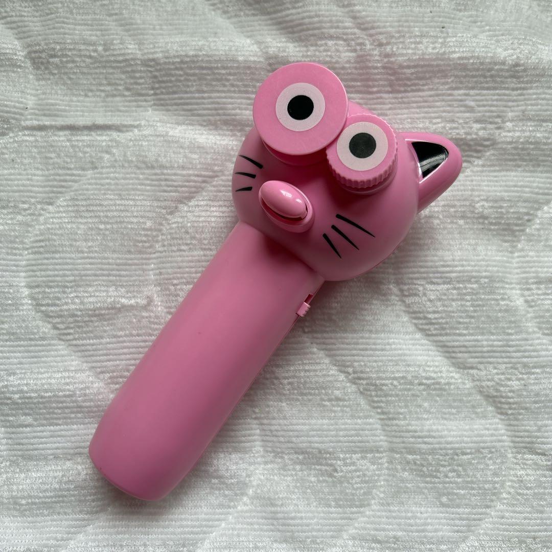 ロープランチャー 減圧おもちゃ 電動 猫のおもちゃ ピンク