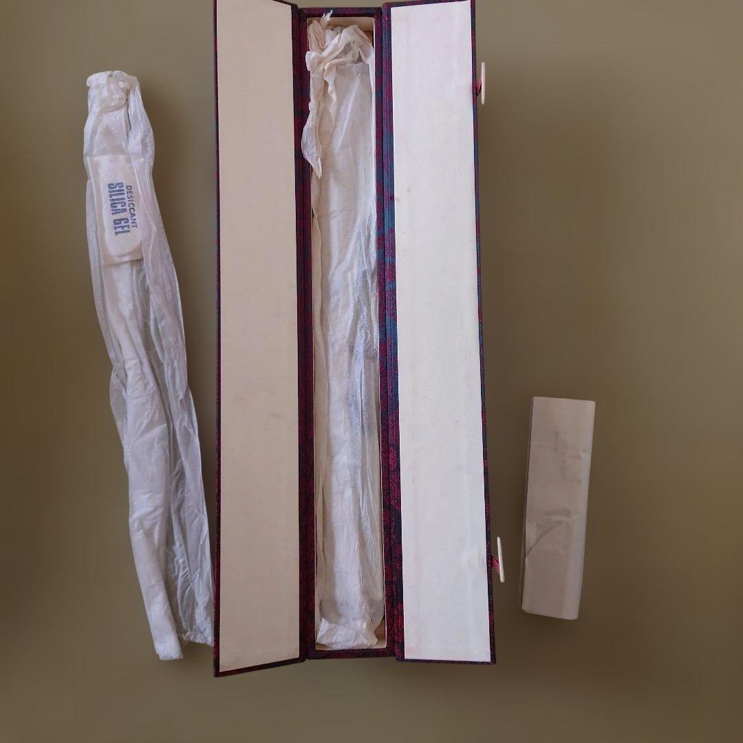 枯木鳴鶴図 武蔵 和装　掛軸