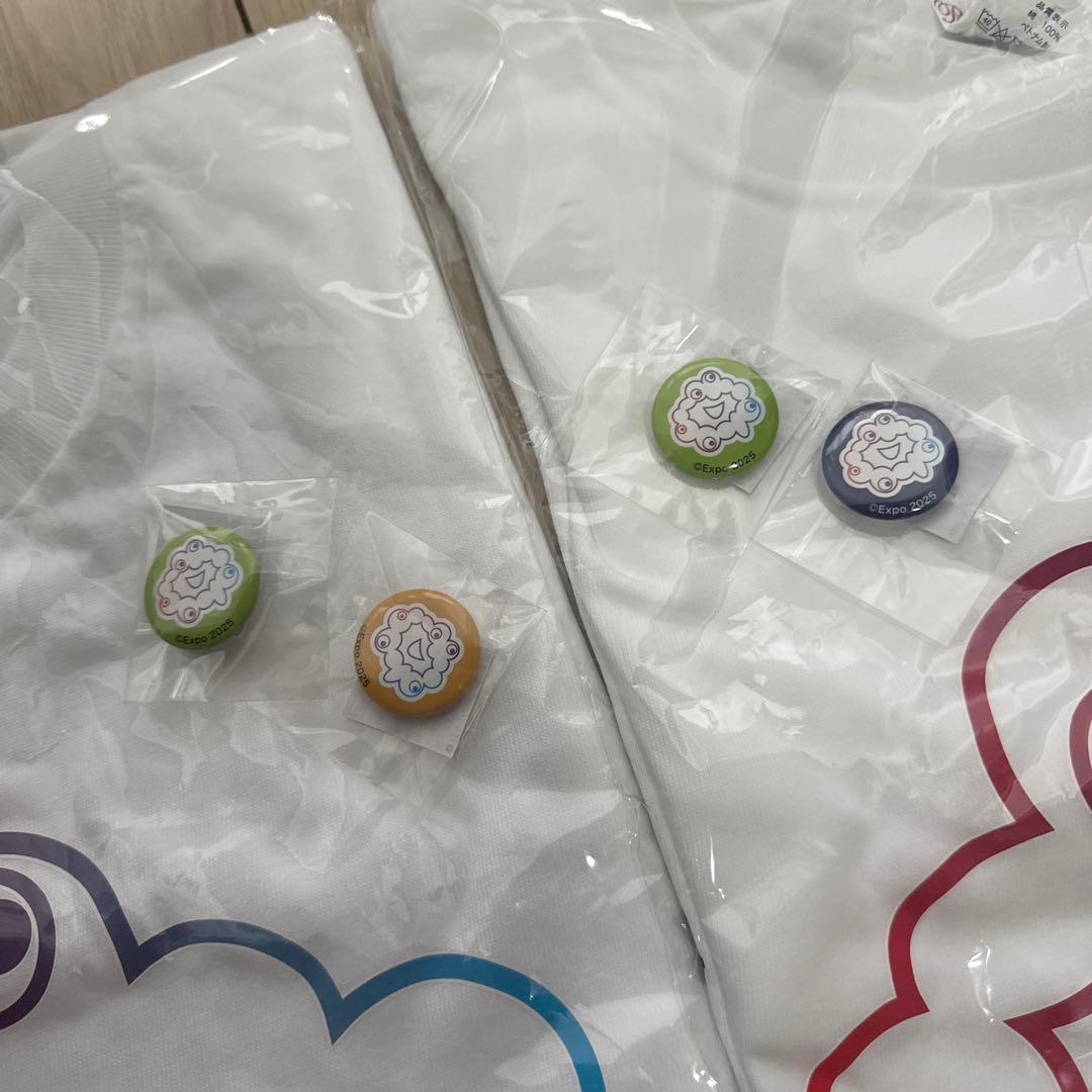 【非売品】万博ミャクチャレ　Tシャツ ２枚　おまけ付き　デジタルウォレット　一等