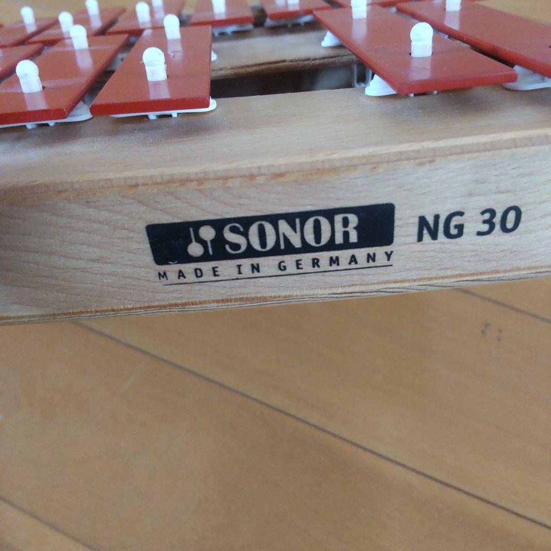 SONOR NG 30 鉄琴 赤