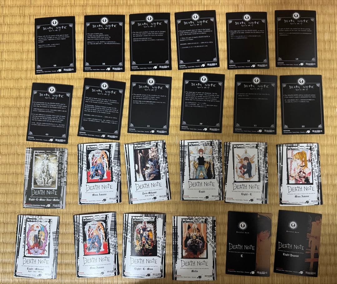 KONAMI デスノート　トレーディングカード89枚セット