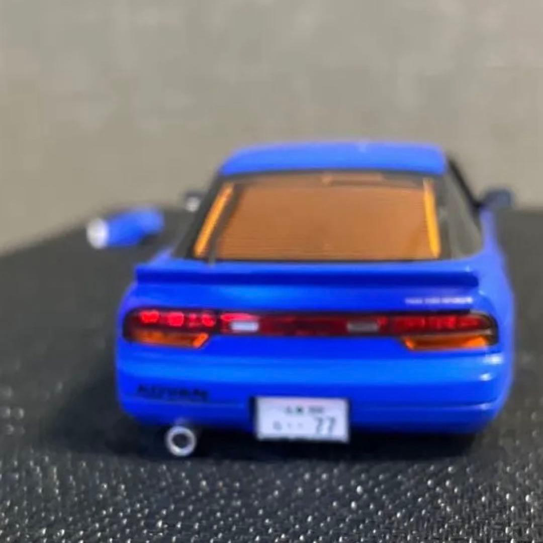 ミニッツ　シルエイティ　コバルトブルー　フルエアロ　3連プロジェクター