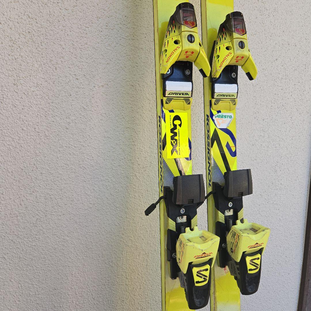 ロシニョール　7S　ケブラー　サロモン997エキップ　スキー・ビンディングセット