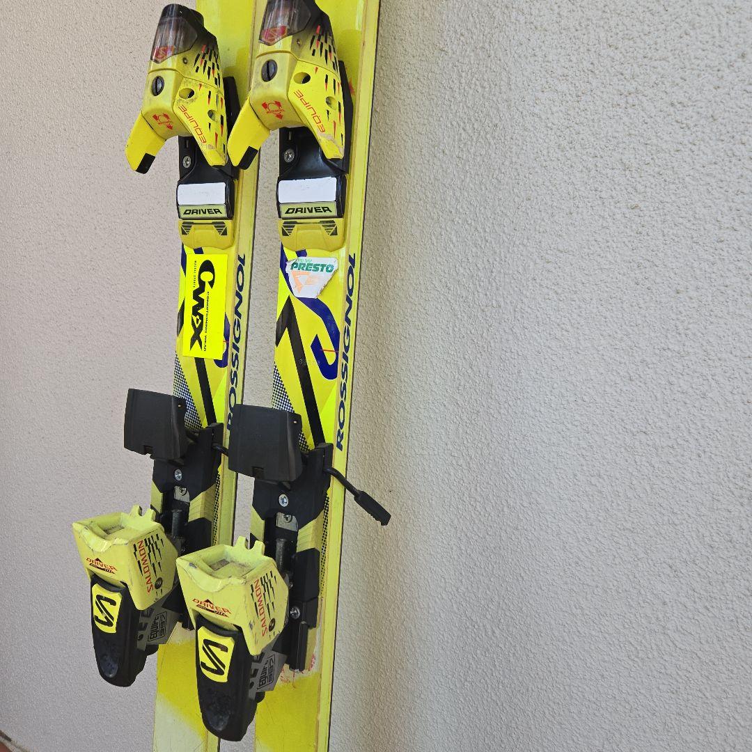 ロシニョール　7S　ケブラー　サロモン997エキップ　スキー・ビンディングセット