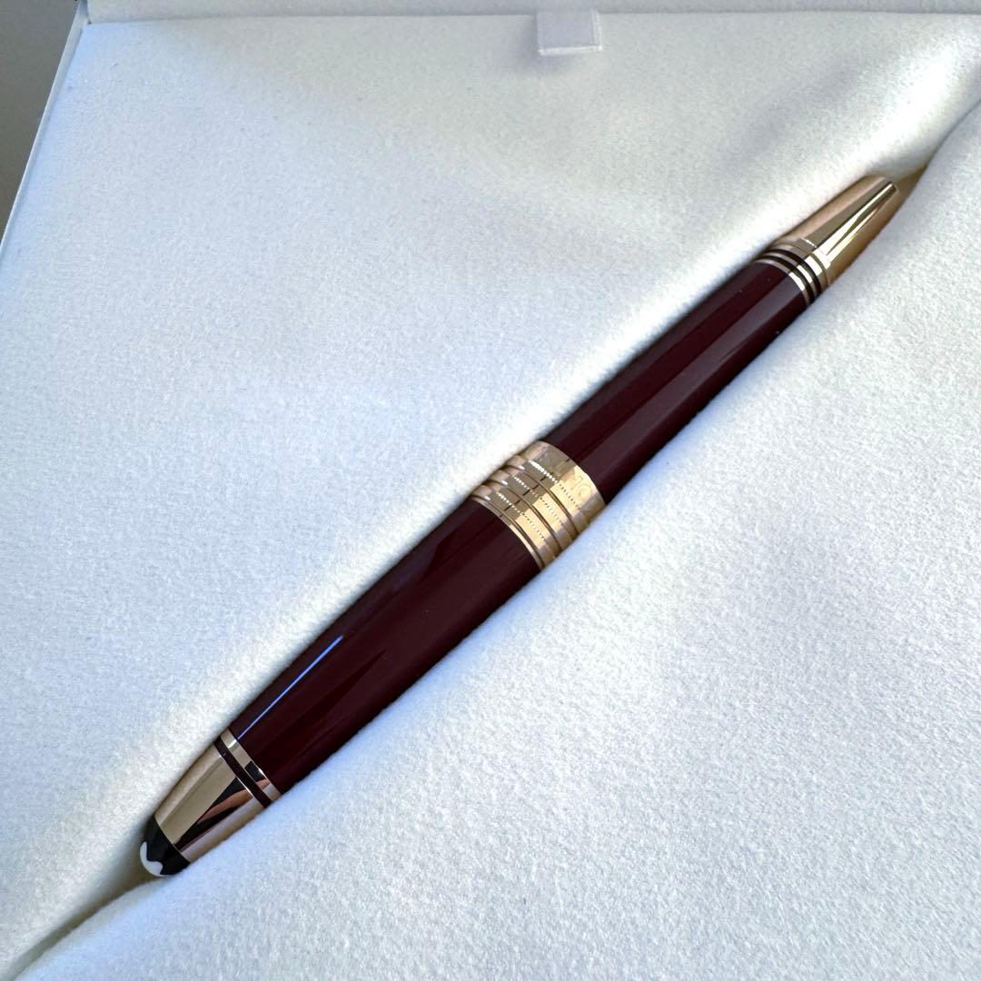 新品 モンブラン 万年筆 JFK ゴールド バーガンディ レッド