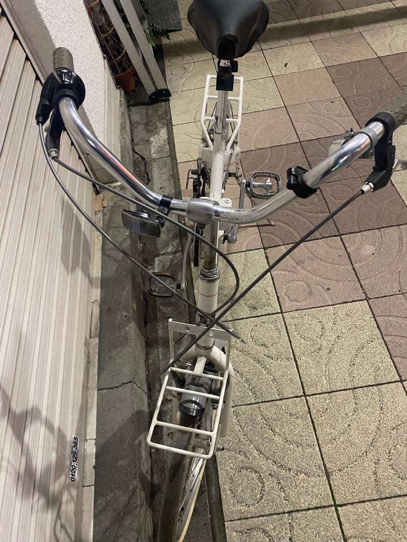 ドッペルギャンガー　20インチ 6段変速折り畳み自転車　301@F ホワイト