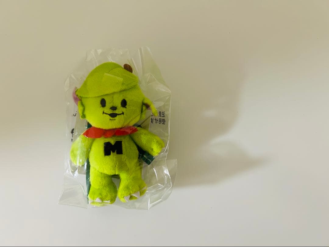 【新品未開封】FC限定メメルぬいぐるみキーホルダー　ミセスグリーンアップル