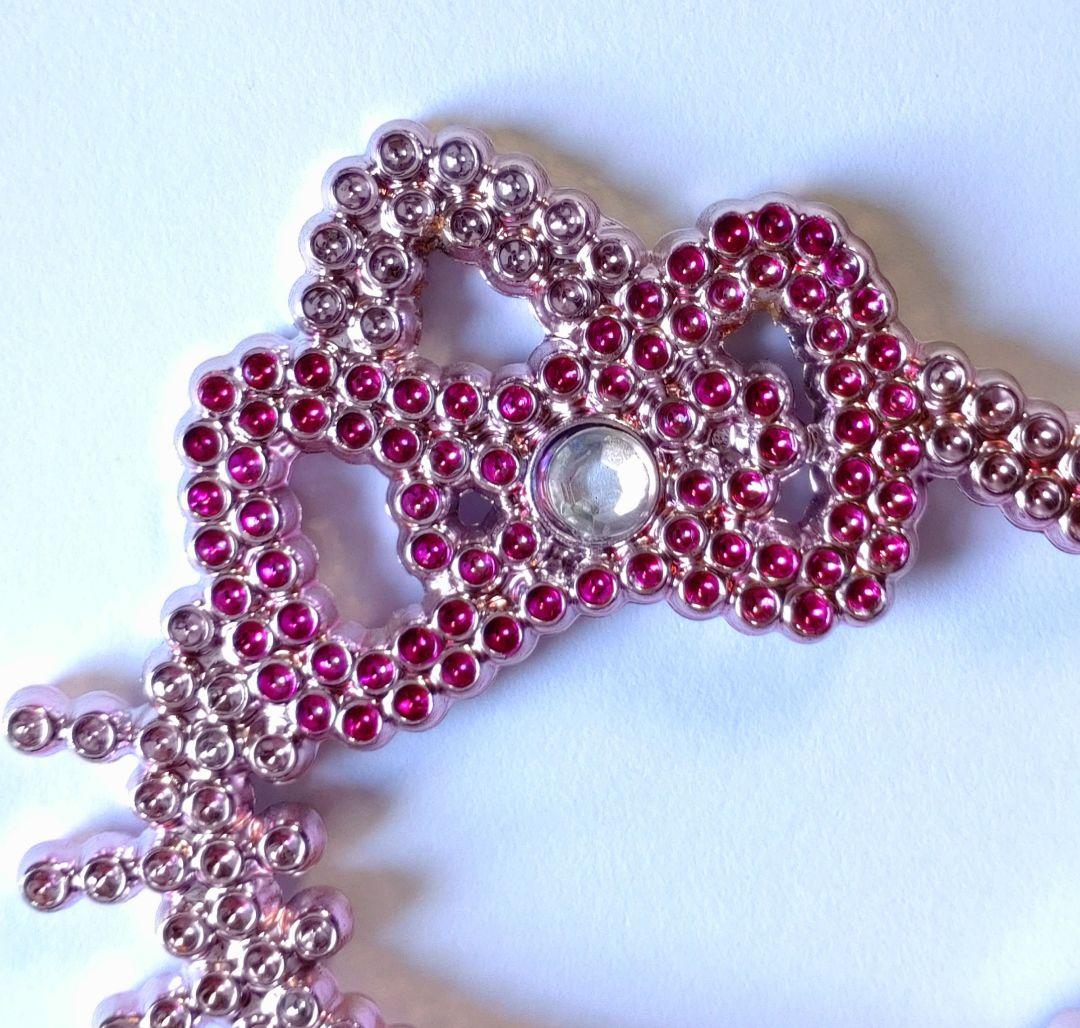 ハローキティ 杖 ステッキ キラキラ ラインストーン ピンク 平成レトロ