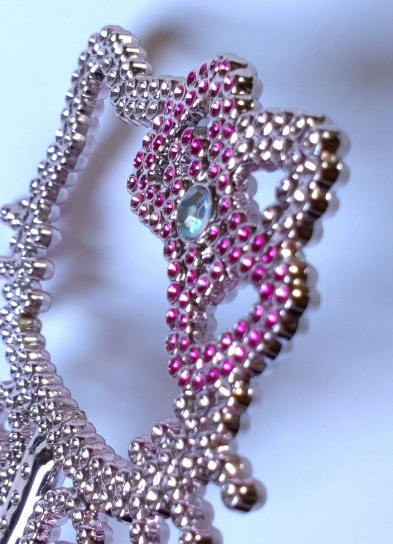 ハローキティ 杖 ステッキ キラキラ ラインストーン ピンク 平成レトロ