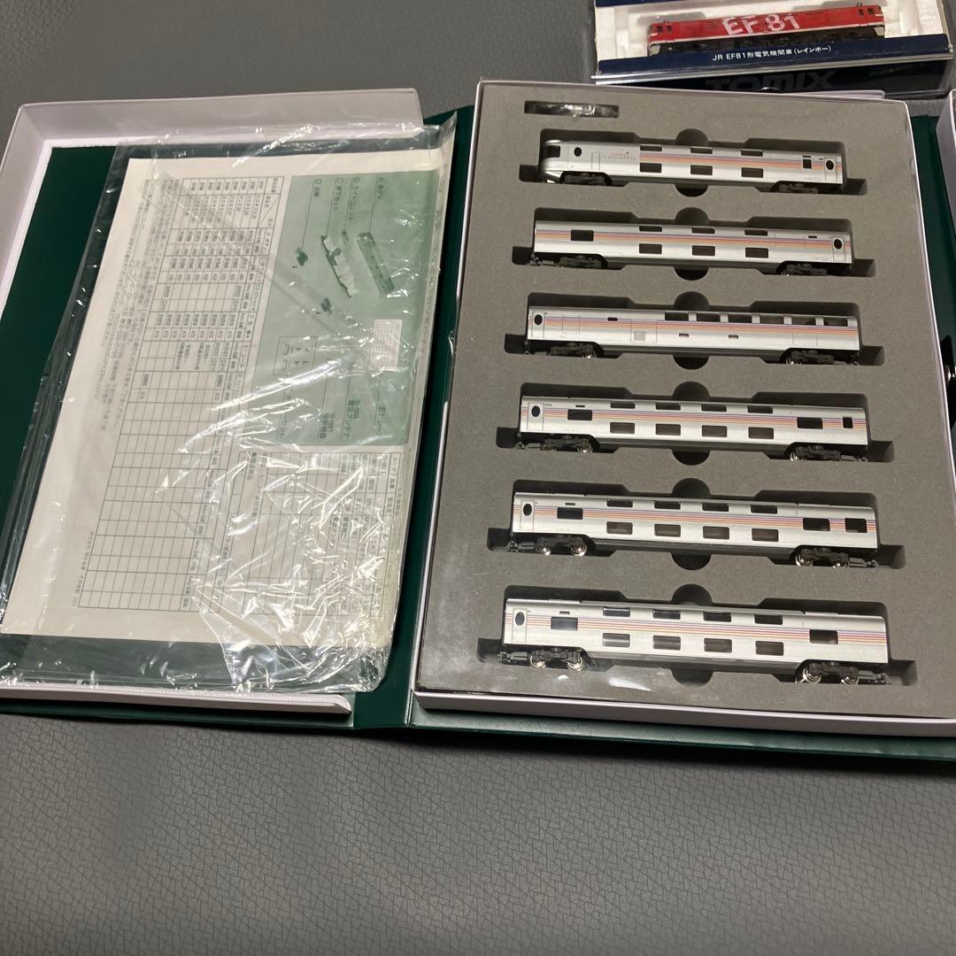 nゲージ ジャンク　カシオペア　ef81 e26系 12両＋ef81