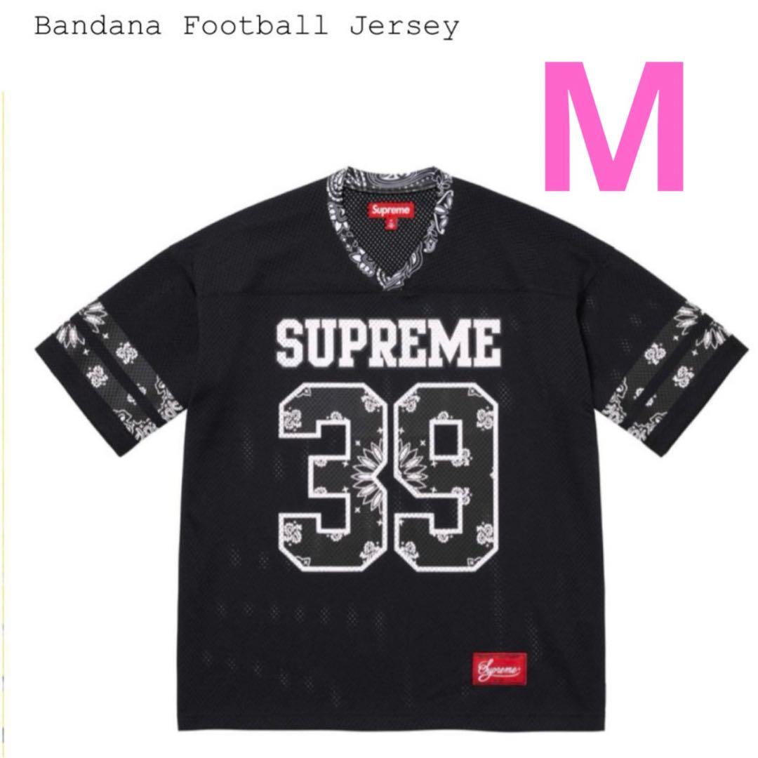 シャツ Supreme Bandana Football Jersey Black M