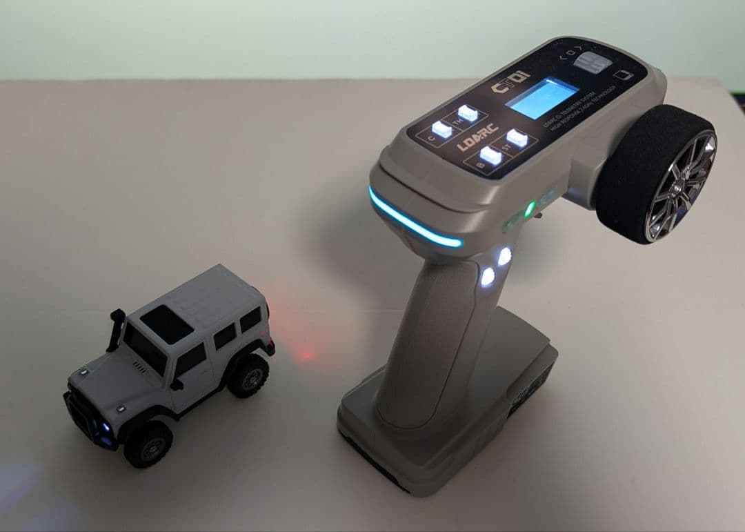 LDARC X43 RTR ミニクローラー　ホワイト ラジコン