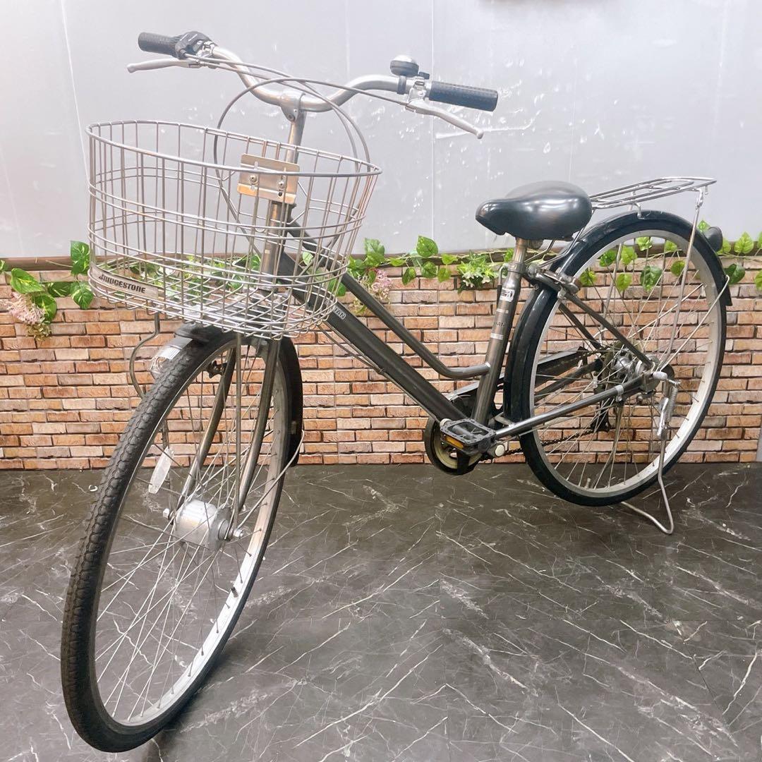 【16】一般車 シティー車 FABIAN ガンメタ 27インチ