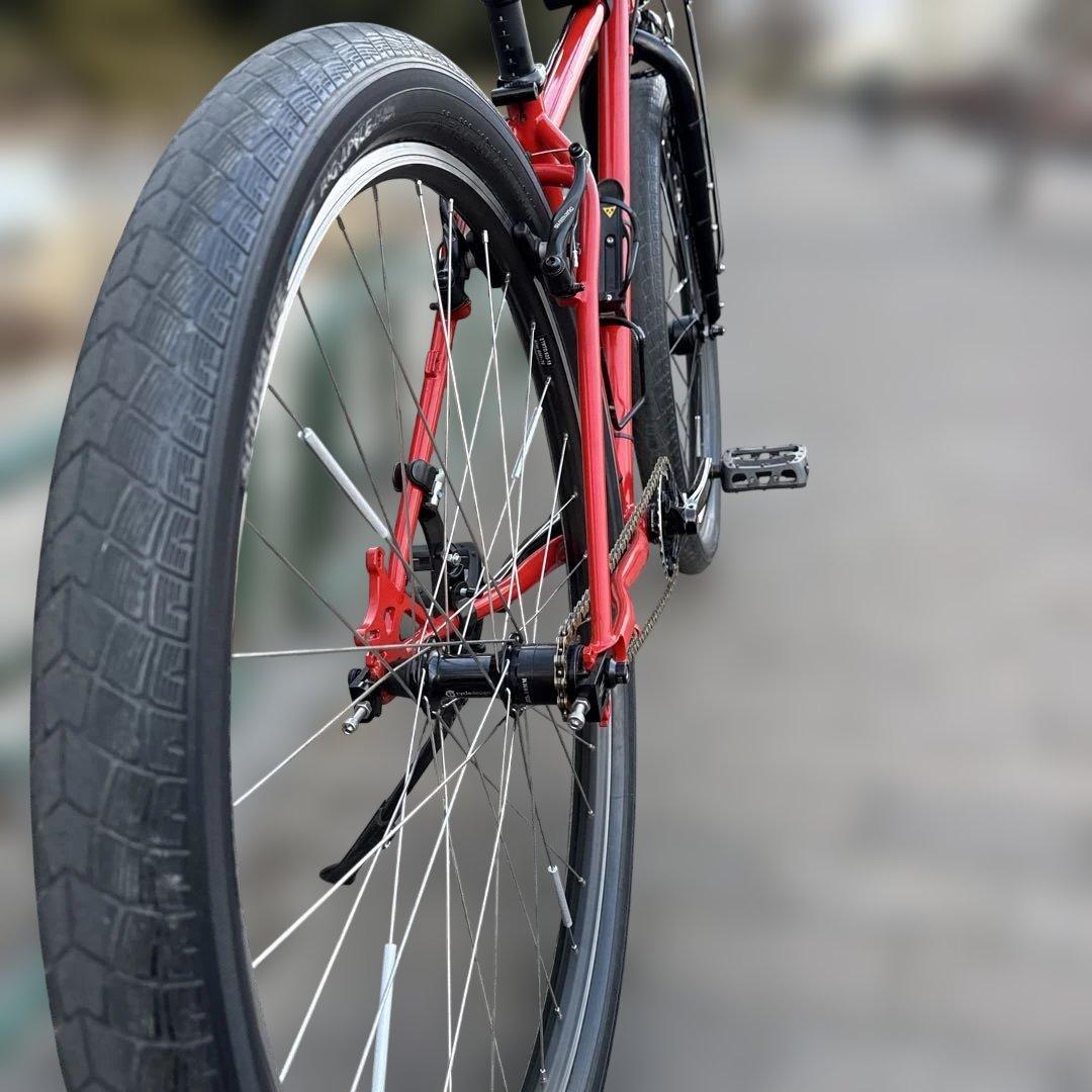 【希少】SURLY 初代カラテモンキー ハブダイナモ＆ドロッパーなど Mサイズ