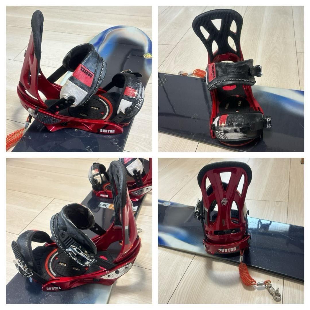 BURTON 3点セット CRASH 157 CARTEL IDIOM 27.5