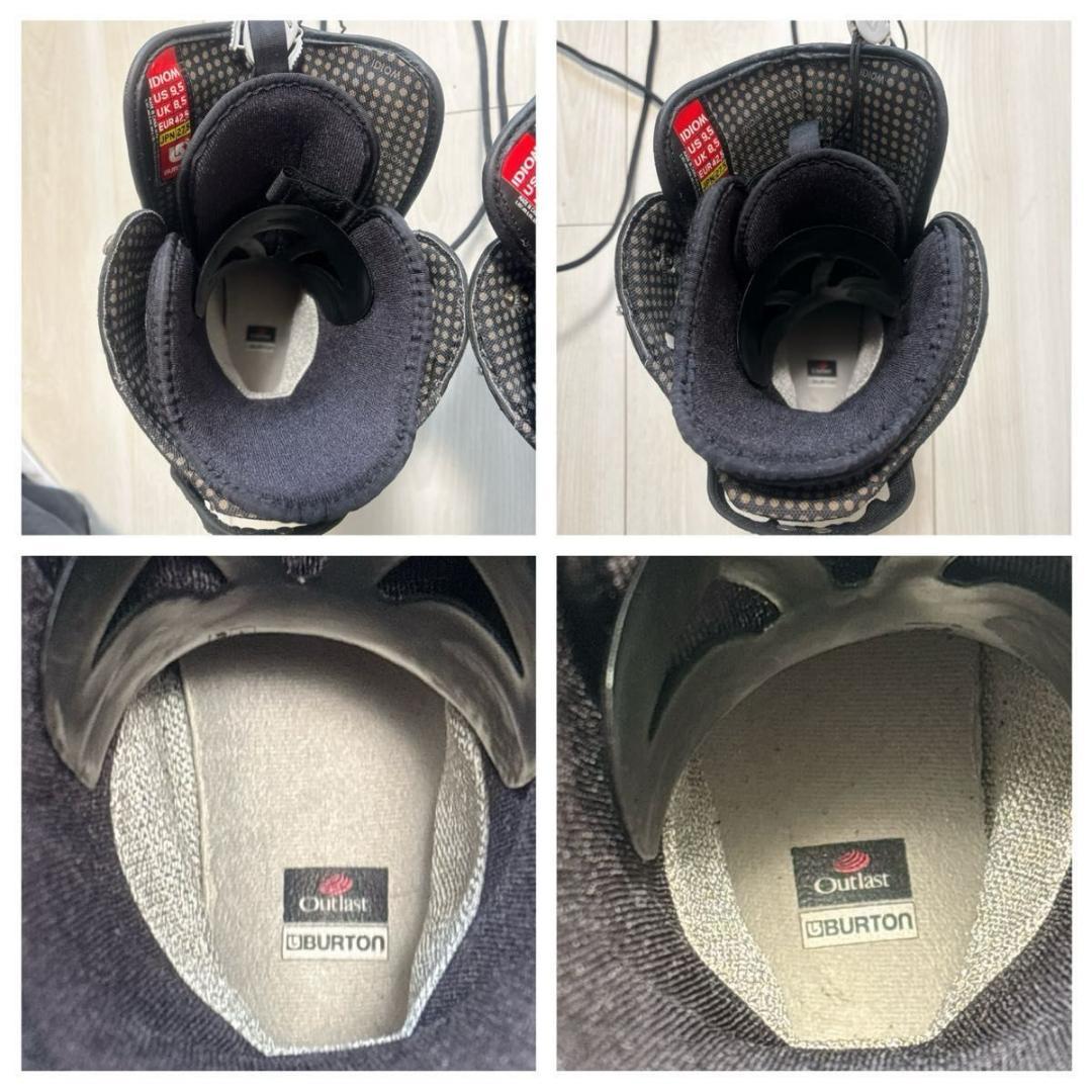 BURTON 3点セット CRASH 157 CARTEL IDIOM 27.5