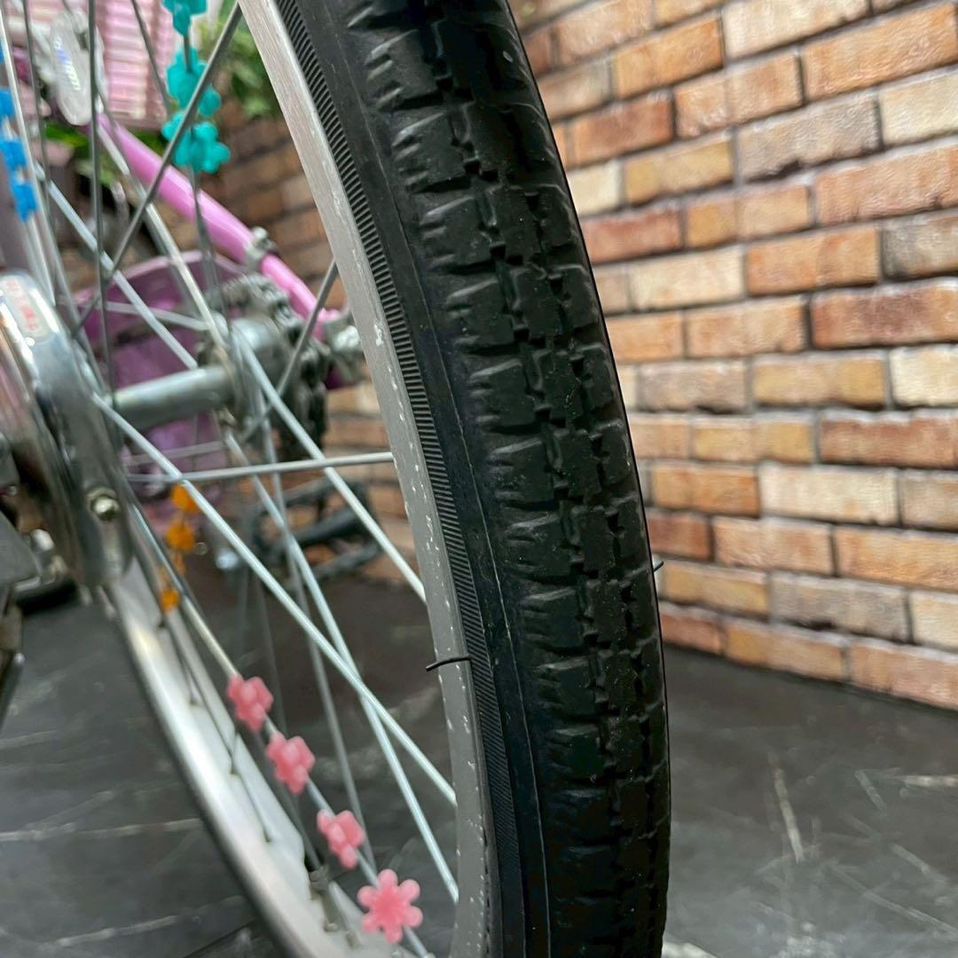 【96】子供用自転車 子供車 ブリヂストン ECOPAL ピンク 20インチ