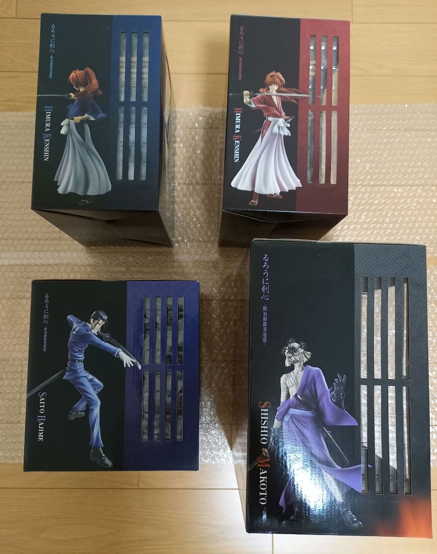 【新品未開封】るろうに剣心　G.E.M.シリーズ　フィギュア　4点セット　レア