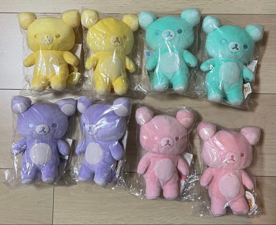 リラックマ 20Colors ぬいぐるみ　〜４Seasons 〜4種　2セット