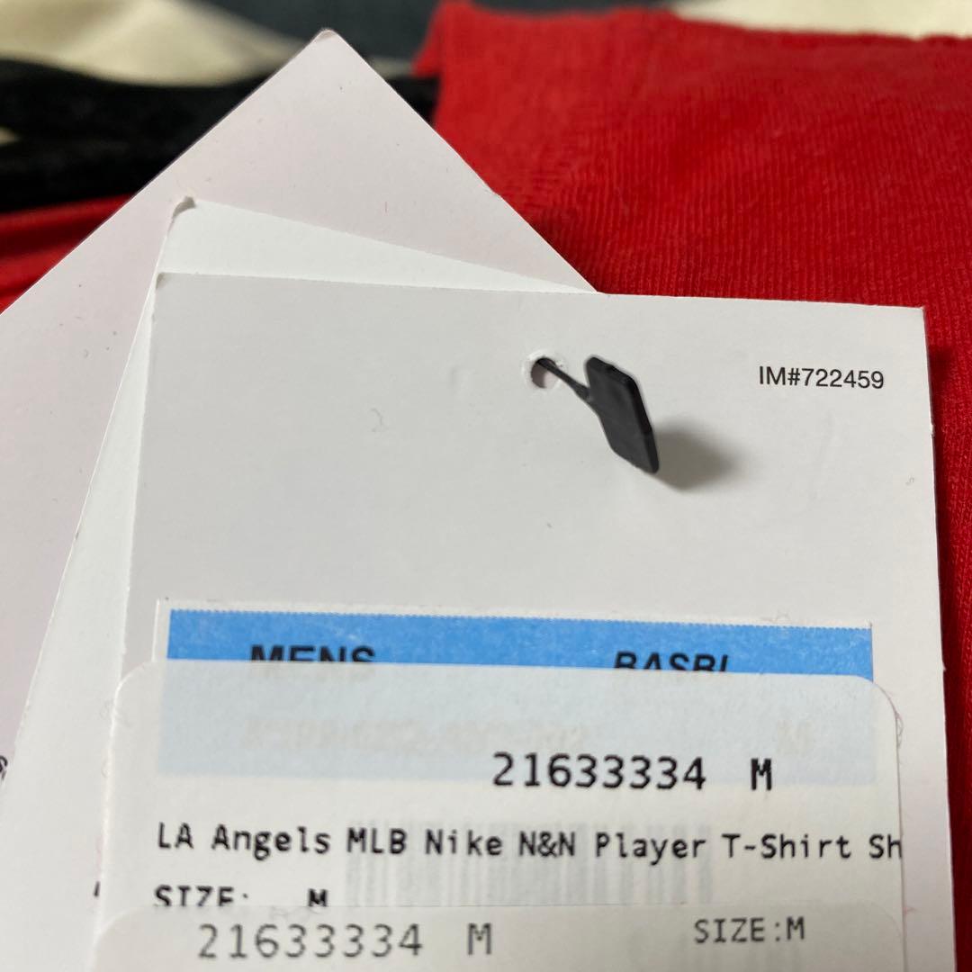 【アメリカ購入】シリアルナンバータグ付新品✨エンジェルス　大谷翔平　TシャツM