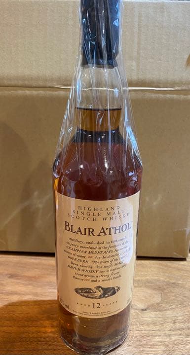 ブレアソール　12年　ウイスキー　花と動物シリーズ