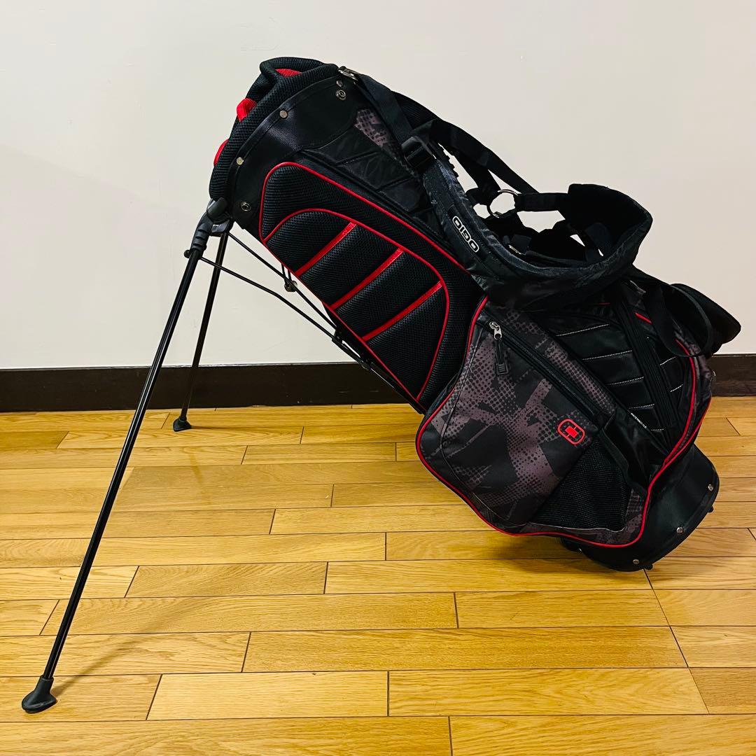 【希少美品】OGIO オジオ ゴルフ キャディバッグ スタンド 8分割