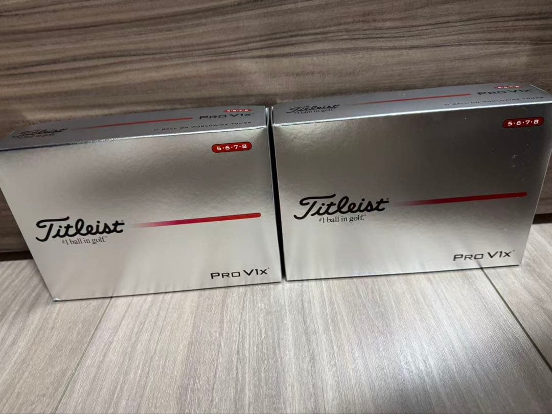 Titleist Pro V1X ゴルフボール 2箱セット