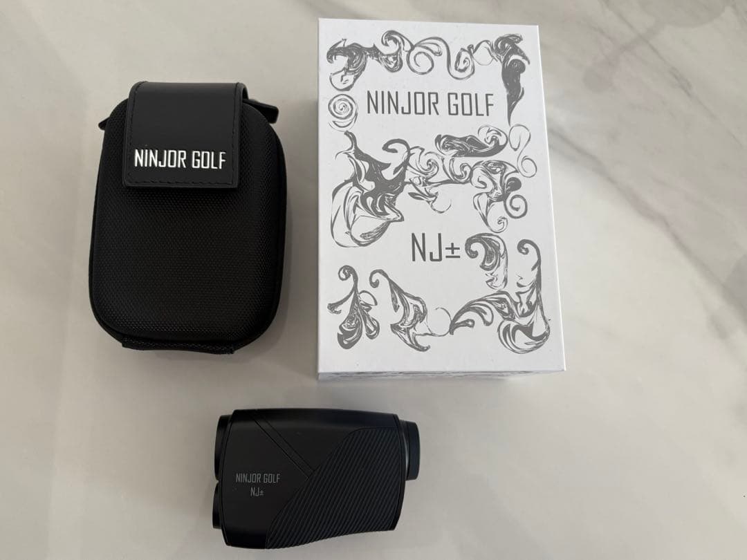 美品　ゴルフ距離計 ゴルフ距離測定器 NINJOR GOLF NJ ±