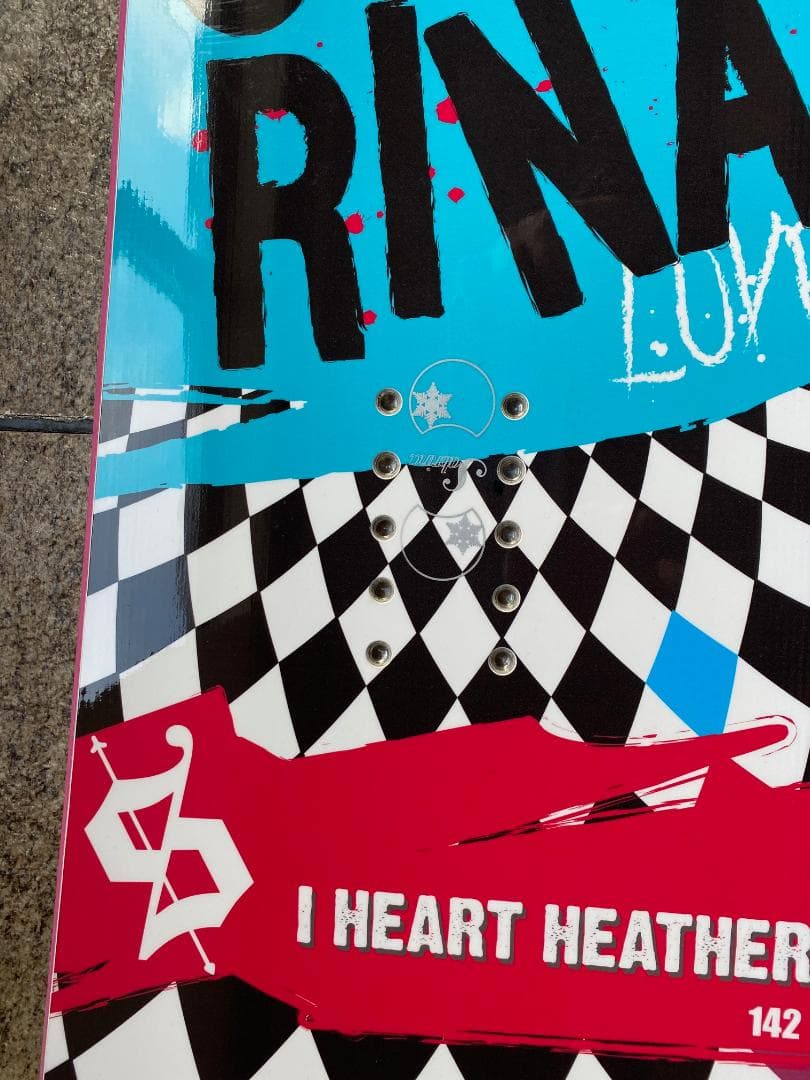 新品 SABRINA HEATHER 142cm レディース スノーボード