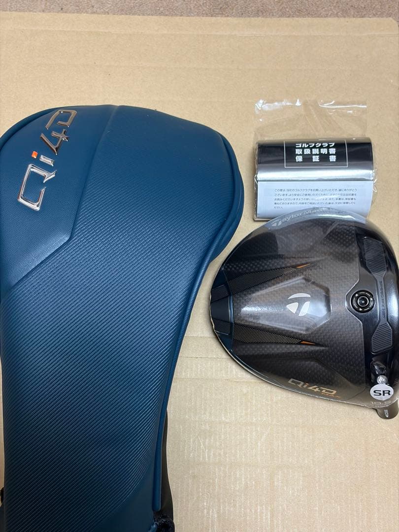 新品未使用 テーラーメイド最新ドライバー Qi4D MAX 10.5° ヘッド