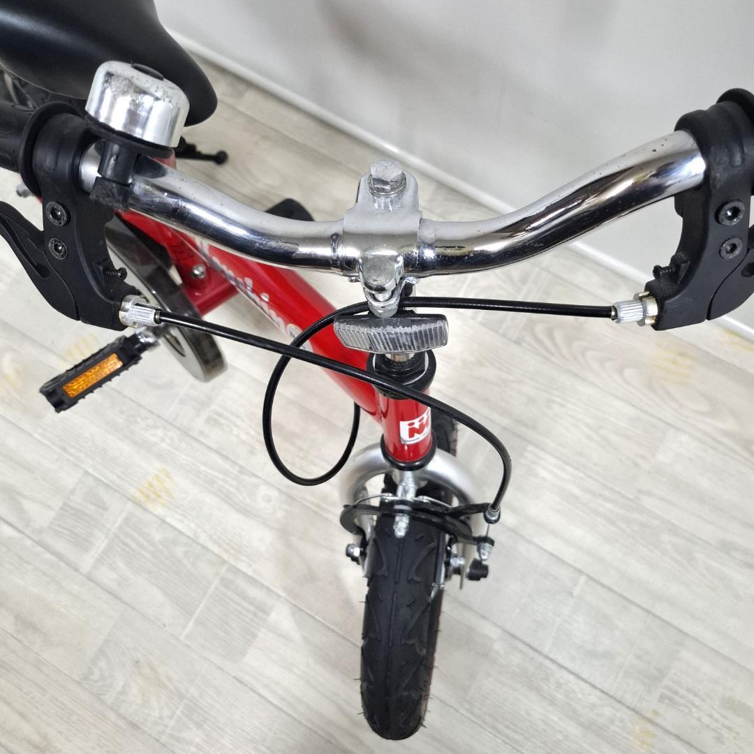 美品★へんしんバイク★12インチ★バランスバイク★取説 工具 スタンド付★レッド