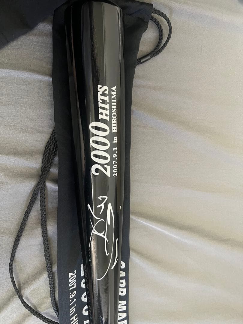 前田智徳2000本サイン入り記念バット